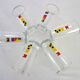 Set of 6 vintage Mobil advertising glasses