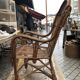 Fauteuil d’enfant en rotin et bois