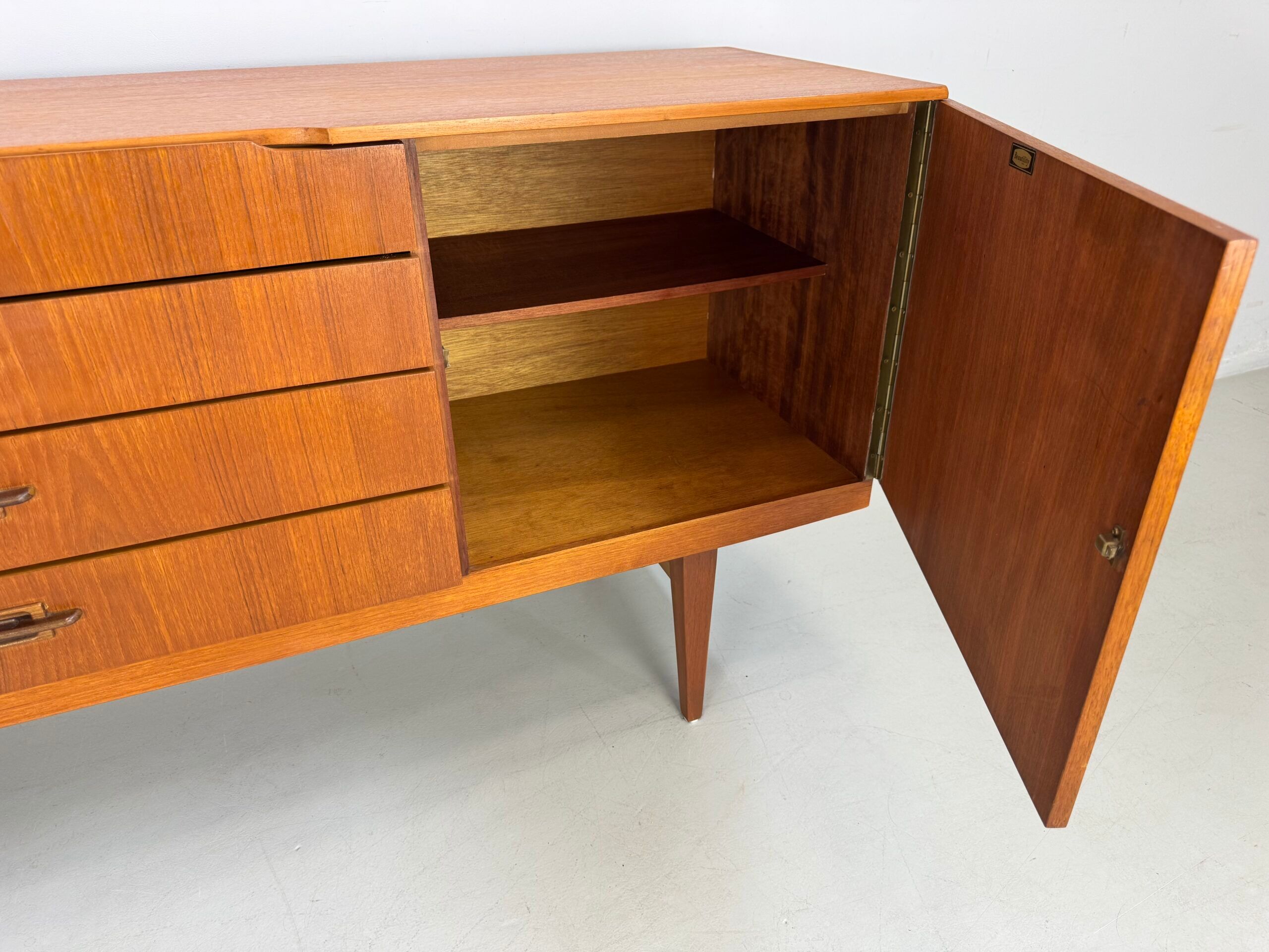 Unique vintage sideboard.