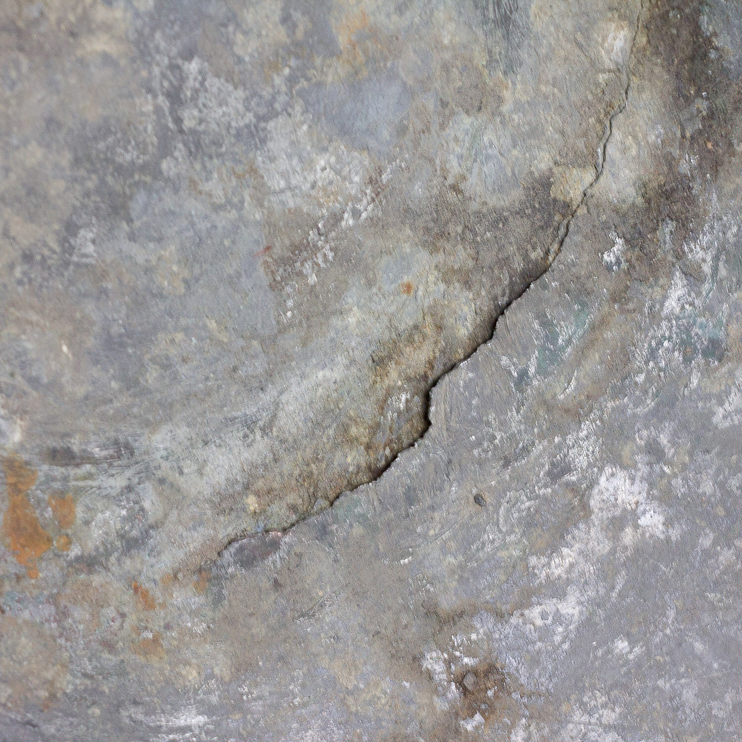 Antique copper caramel pot