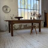 Country farmhouse table in solid beech and oak 2.5m XL