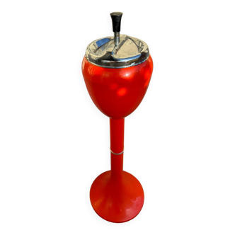 Cendrier orange vintage space age  (1970s)