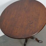 18th century Georgian wine table with reclining mahogany tray