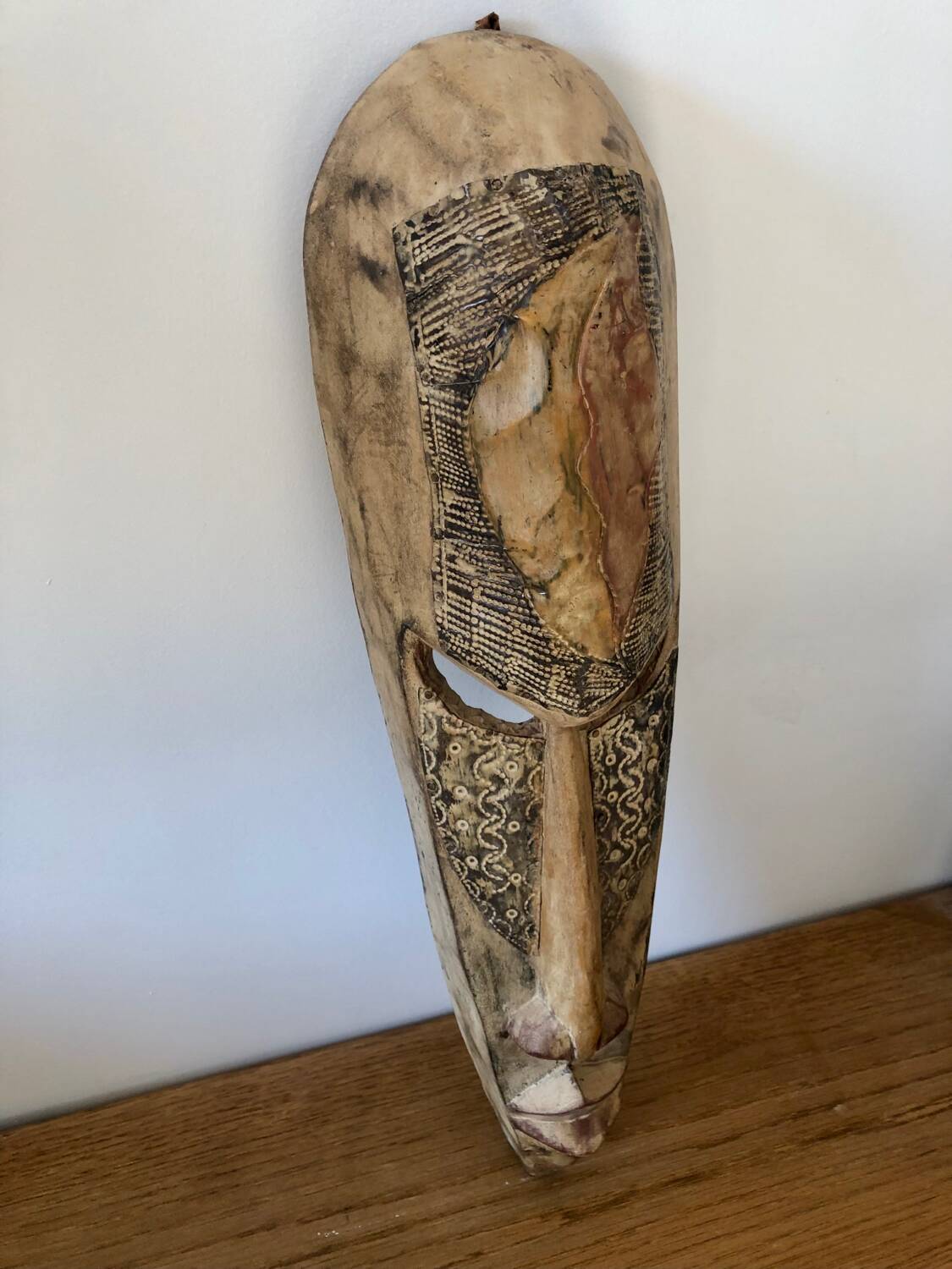 Large format African mask