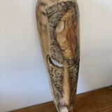 Large format African mask