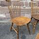 6 anciennes chaises scandinave Lounge Baumann Tapiovaara café bois courbé des années 70