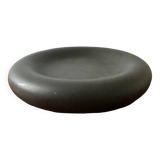 Memphis black ceramic pocket tray from the 80s