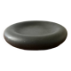 Memphis black ceramic pocket tray from the 80s