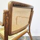 Fauteuil en bois cintré des années 60