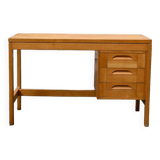 Light wood desk