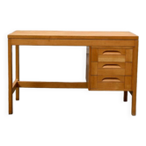 Light wood desk
