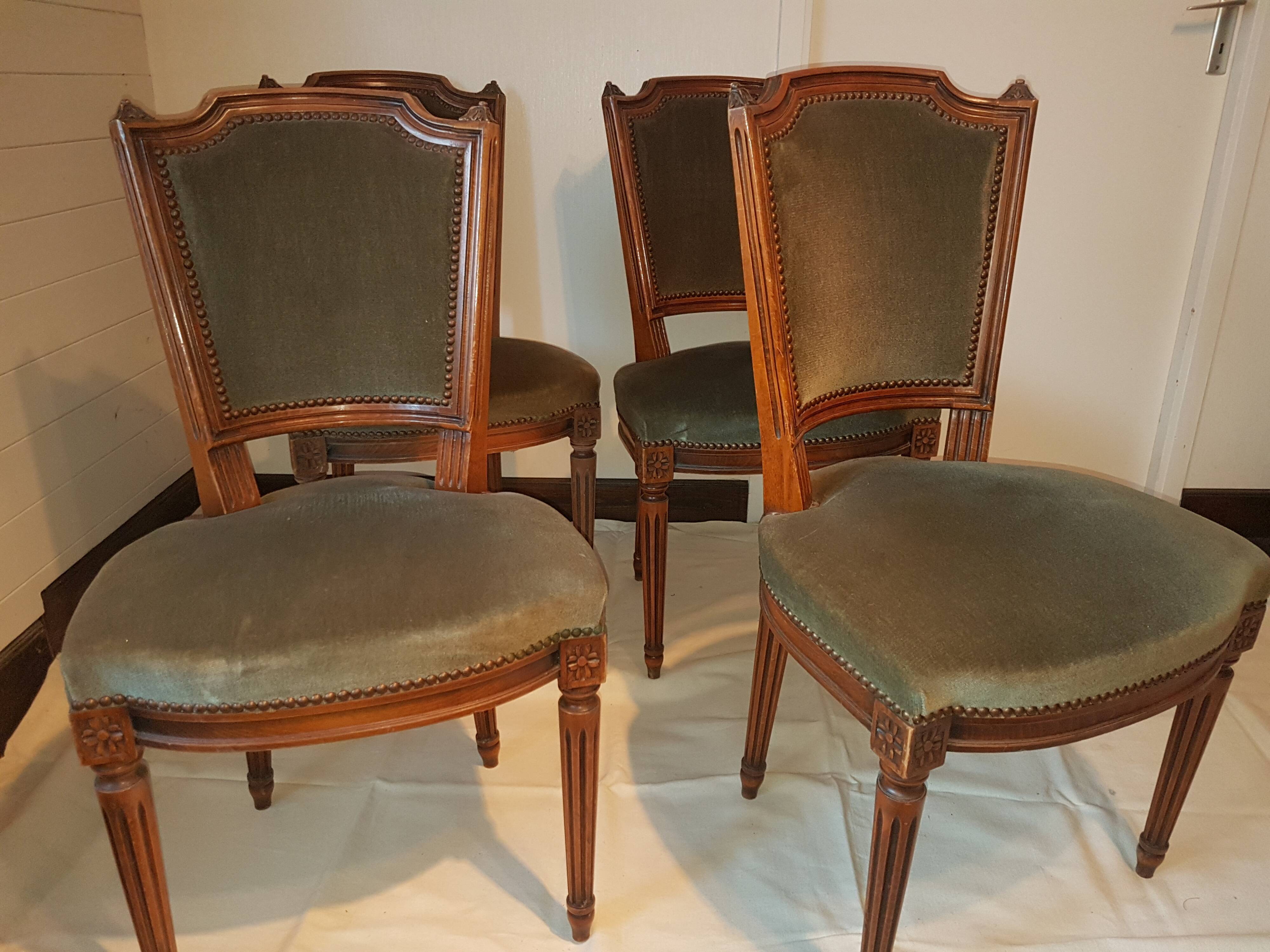 Série de 4 chaises