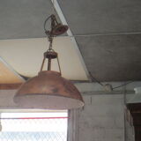 Metal suspension lamp