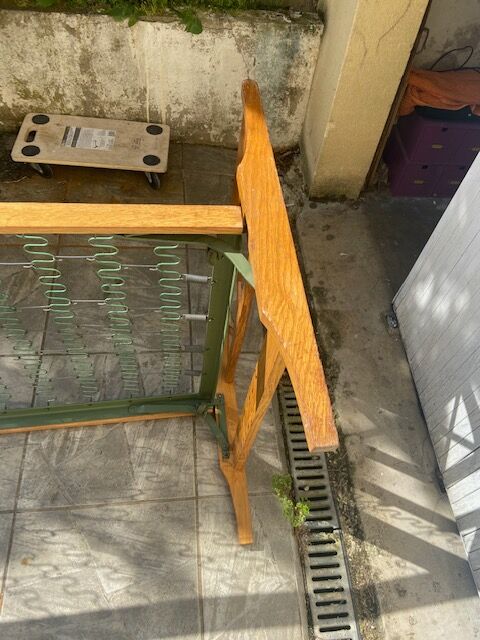 Single bed 1 person 70s