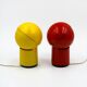 Paire de lampes Space Age italiennes Gagiplast en plastique années 70