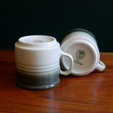 2 coffee cups SPM Walküre Porzellan Bayreuth