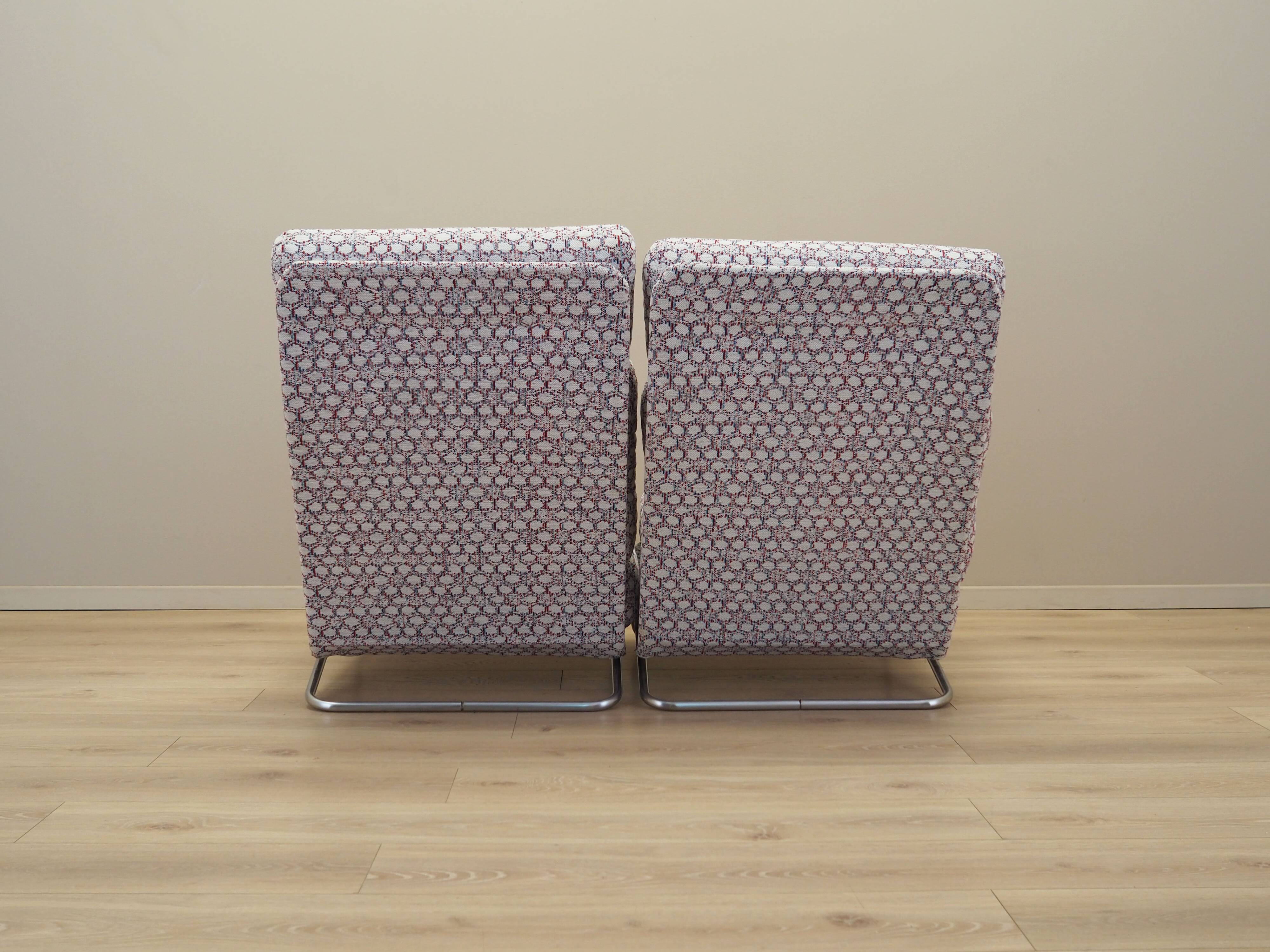 Set of lounge armchairs, Italian design, 1970s, production: Italy