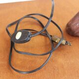 Carved stone lamp base, circa 1970