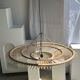 Suspension rattan saucer iron frame D:120 H:60