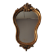 Miroir de style en bois doré vintage
