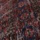 Vintage Turkish rug from Oushak, hand-woven 80x327 cm