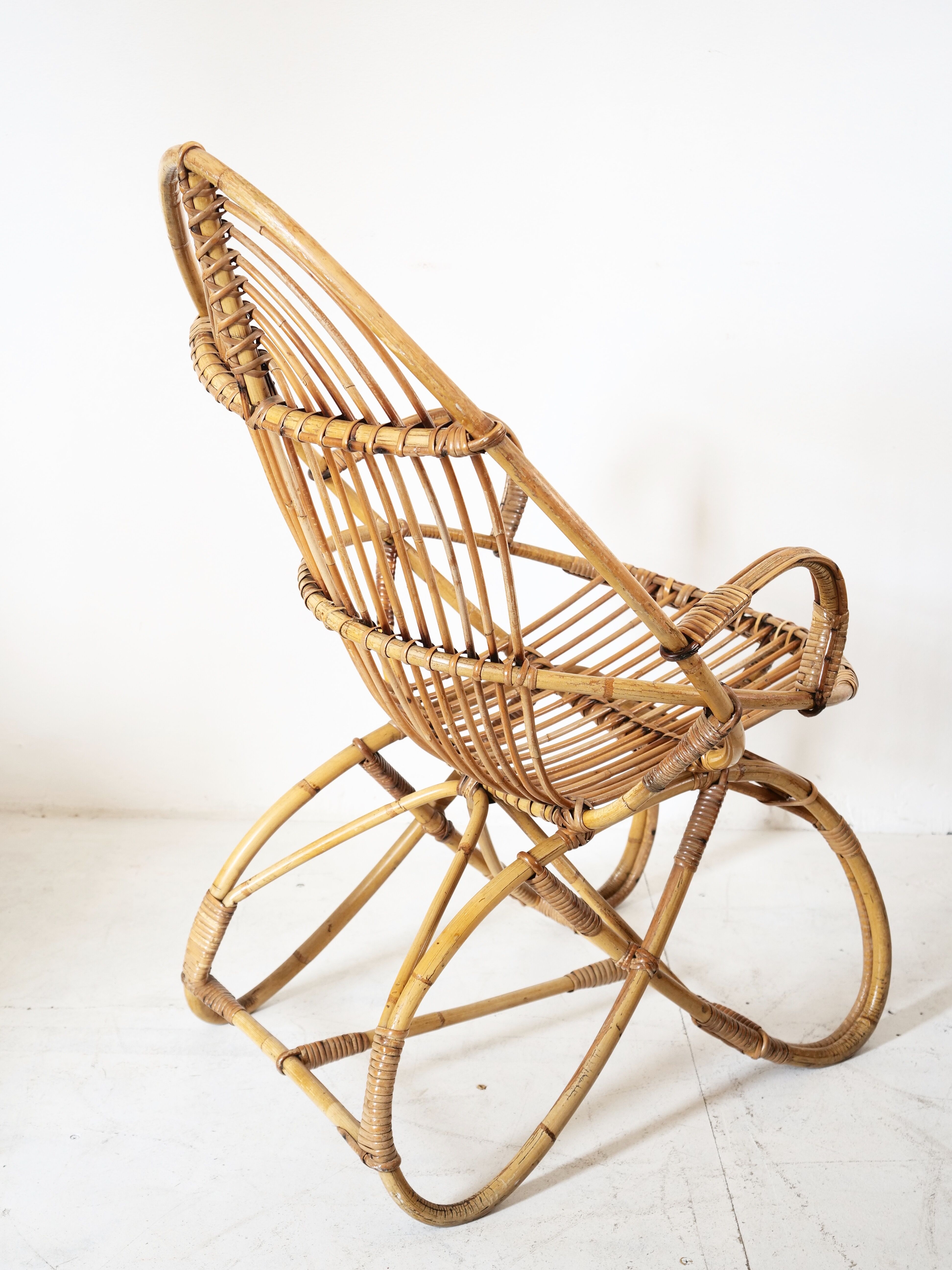 rattan armchair Rohe Noordwolde