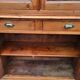 Buffet library showcase honey patina between sea and mountains