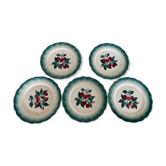 Badonviller vintage dessert plates