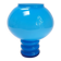 Blue opaline vase with rings Friedrich glass