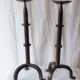 Paire de chandeliers gothiques