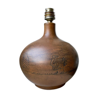 Ceramic lamp by Jacques Blin