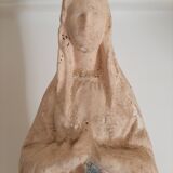 19th century plaster virgin
