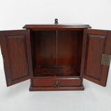 Armoire à bijoux en acajou ancien