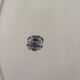 Old oval white dish veillard bordeaux