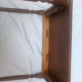 Table with leather top