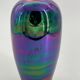 Vintage mercurized ceramic vase