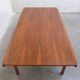 Walnut 'Abstracta' dining set by Jos De Mey for Van Den Berghe-Pauvers, 1960s