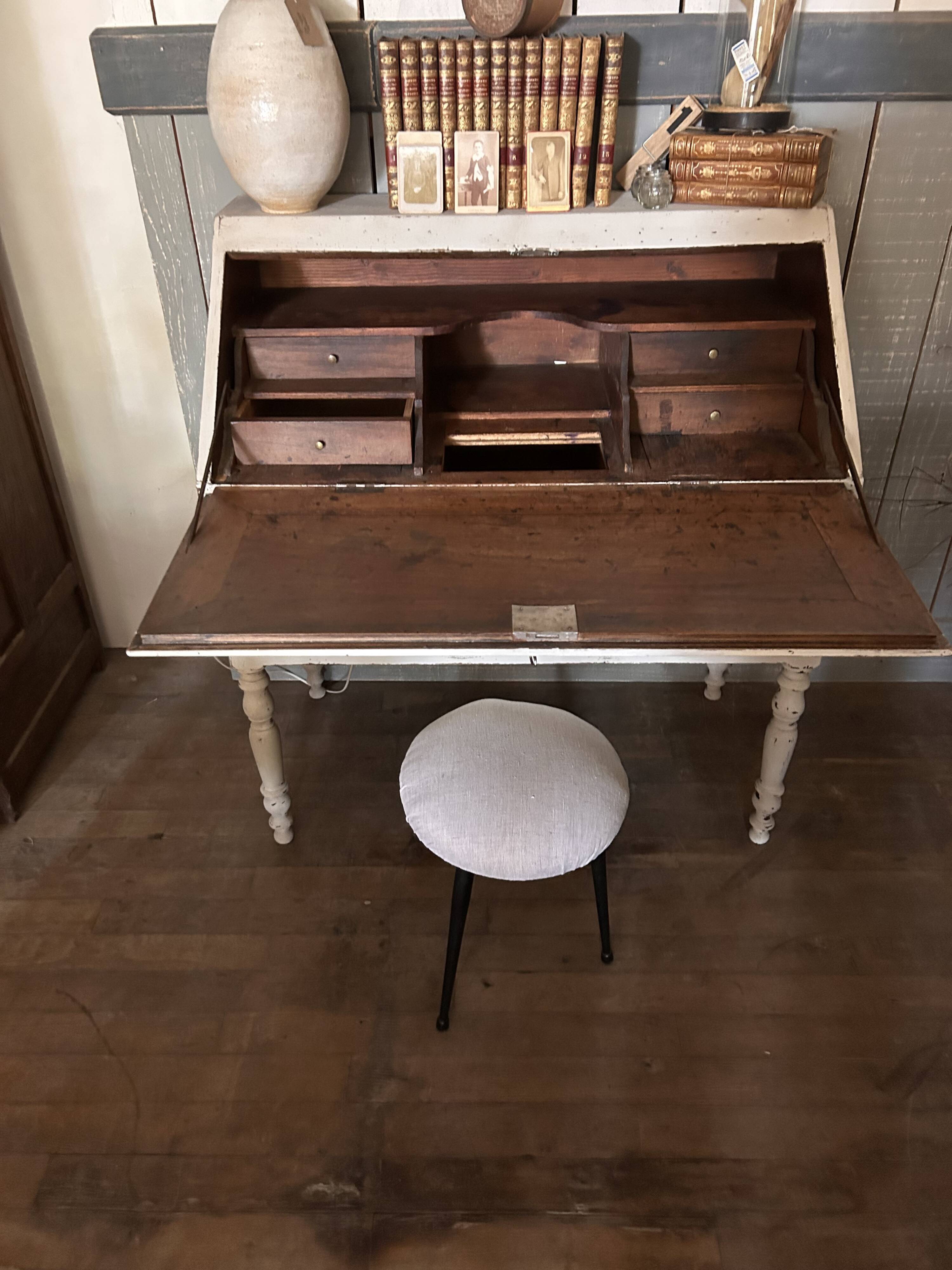 Patinated writing desk