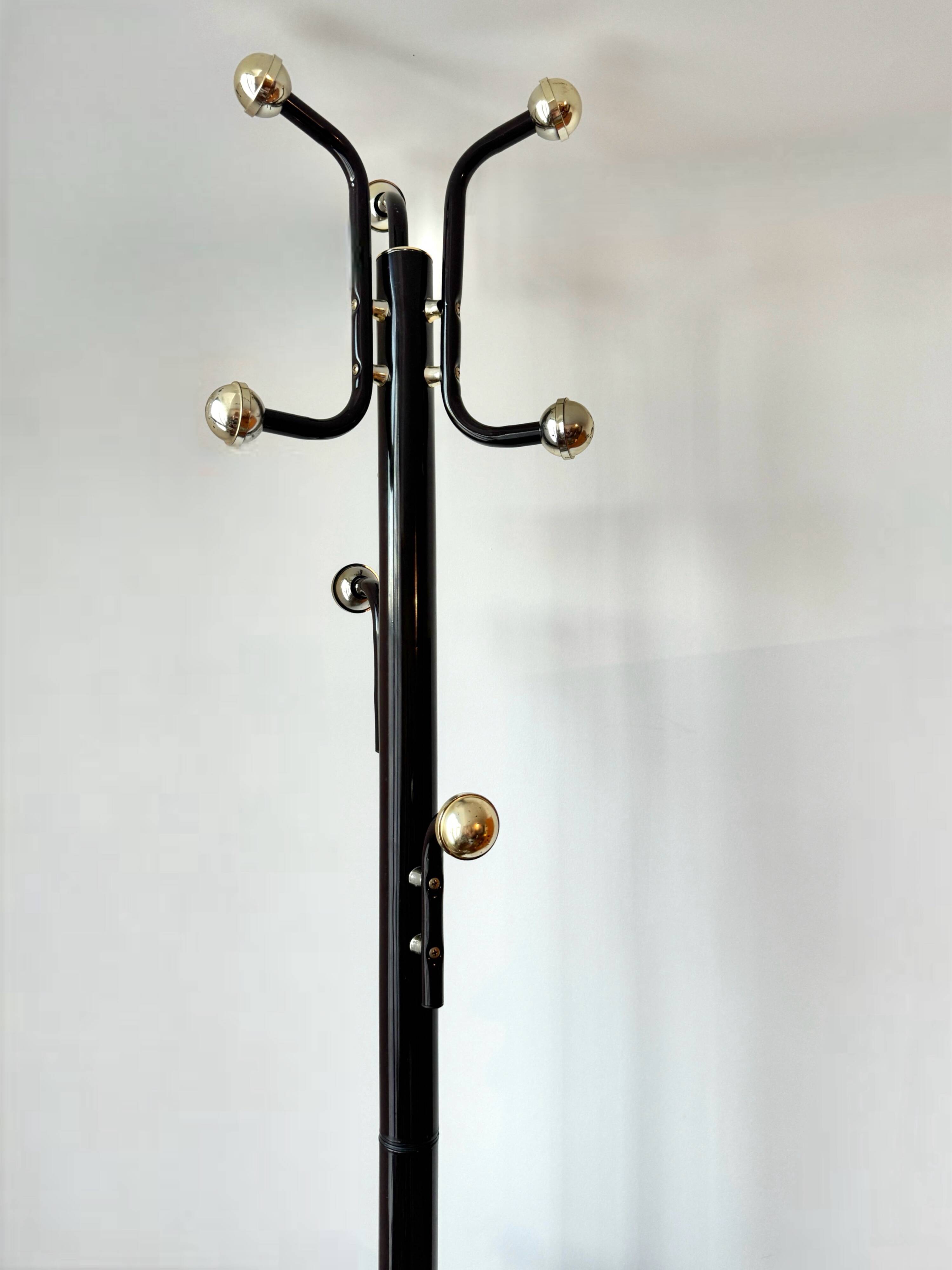 Porte manteau avec pied en marbre 1970
