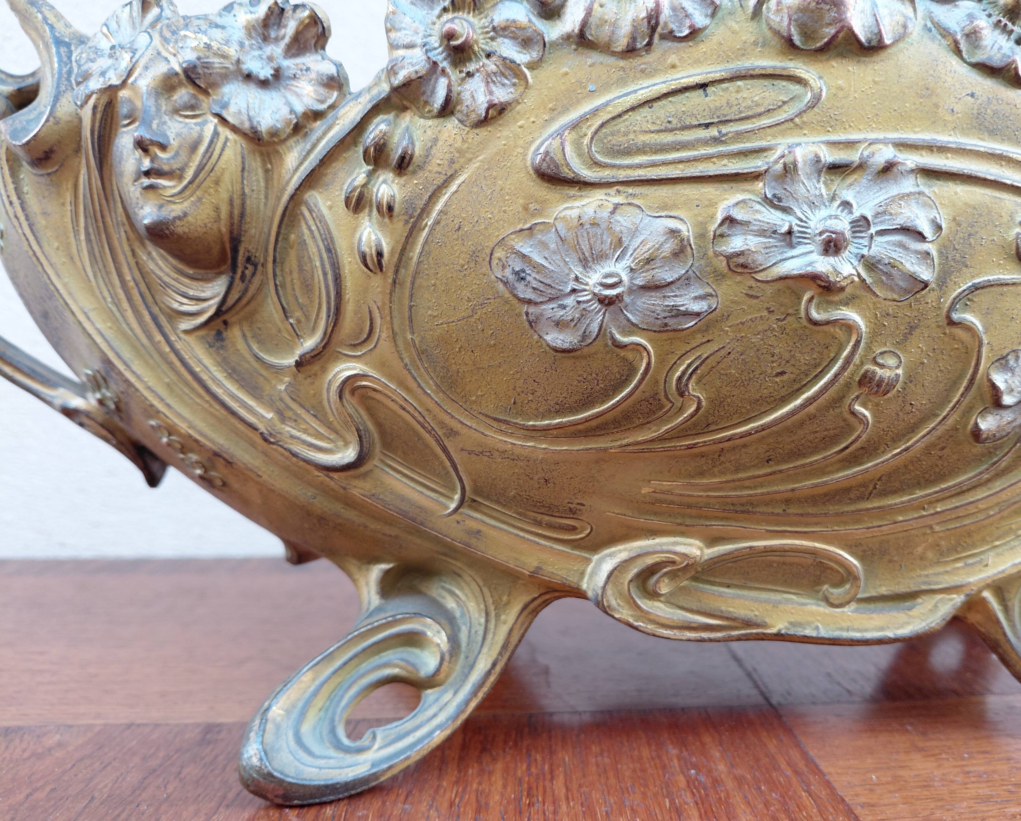 Art Nouveau Planter, Bonnefond Claude