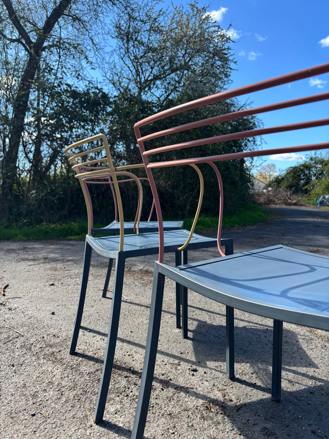 armchair, "Piccolo" chair by Pascal Mourgue for Fermob