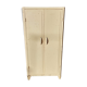 Two-door metal cabinet art deco
