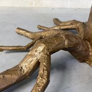 Table à manger en branche d'arbre, années 1980