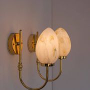 Vintage Scandinavian wall lights, 1980s, set of 2