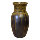 Large glazed stoneware vase Lucien Arnaud Saint-Amand-en-Puisaye