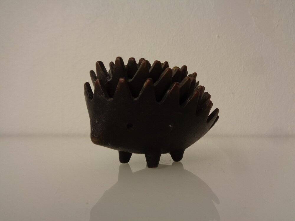 Hedgehog Ashtrays, 1950s, Set of 6