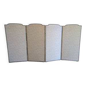 Paravent vintage en skaï