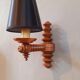Wall Light 1940s Brutalist Dgl by Charles Dudouyt