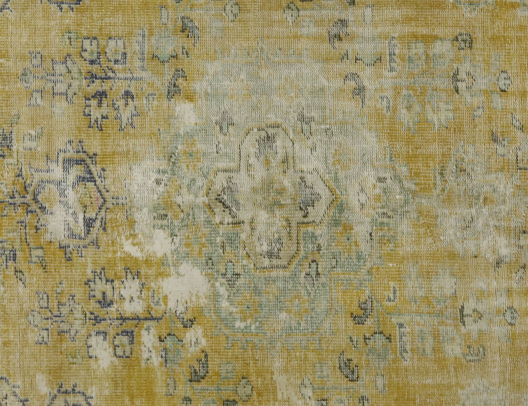 Turkish Anatolian Handmade Vintage Rug 265 cm x 172 cm