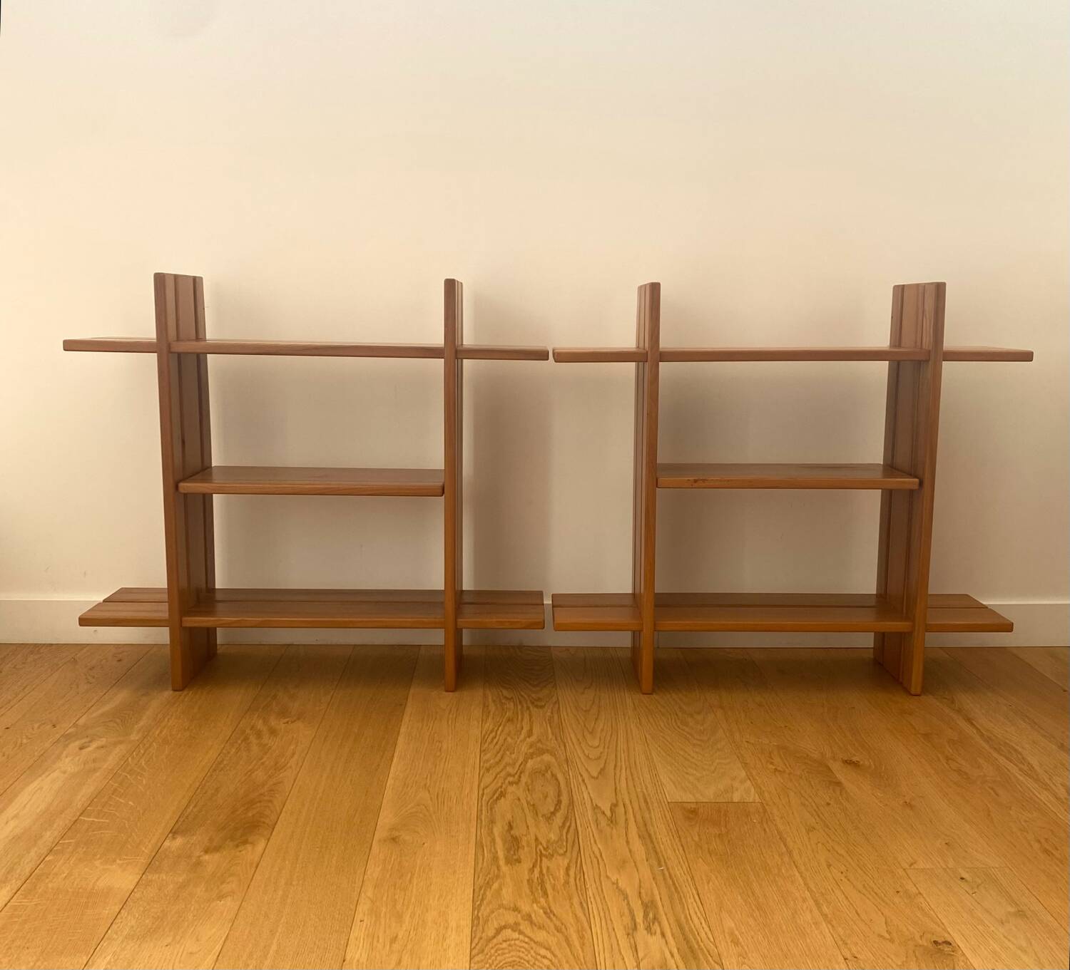 Elm bookcases from Maison Regain